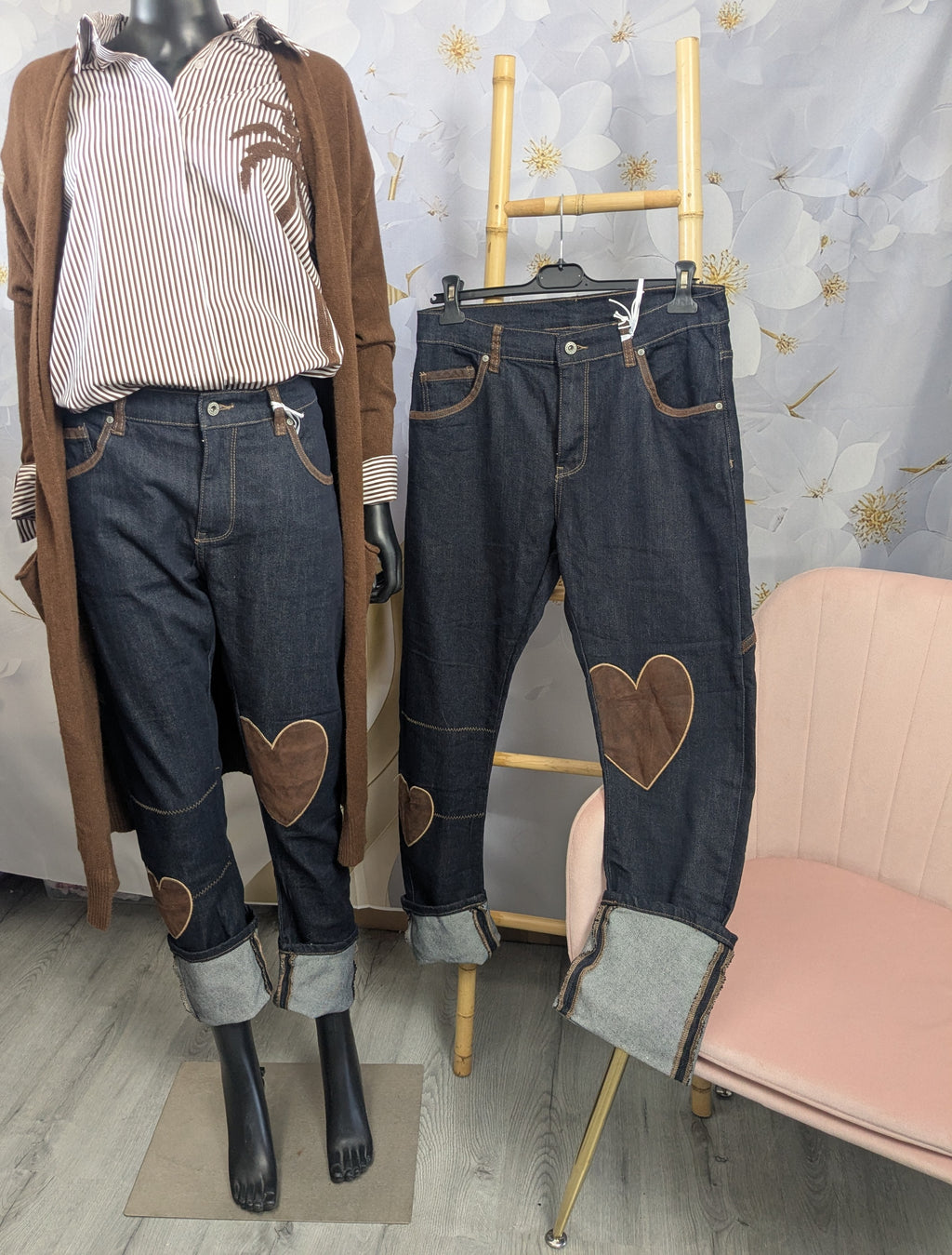 Jeans coeur