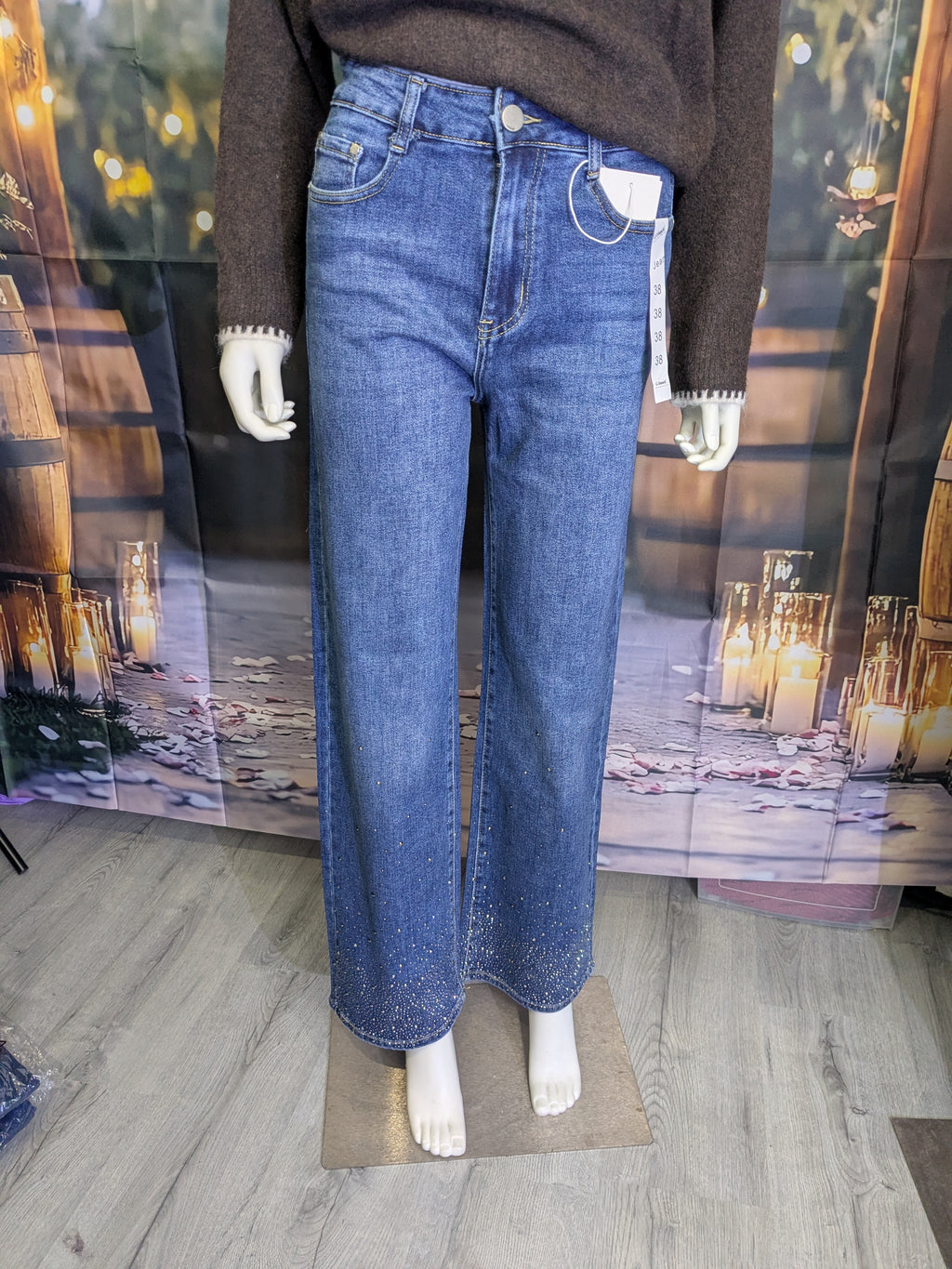 JEANS STRASS