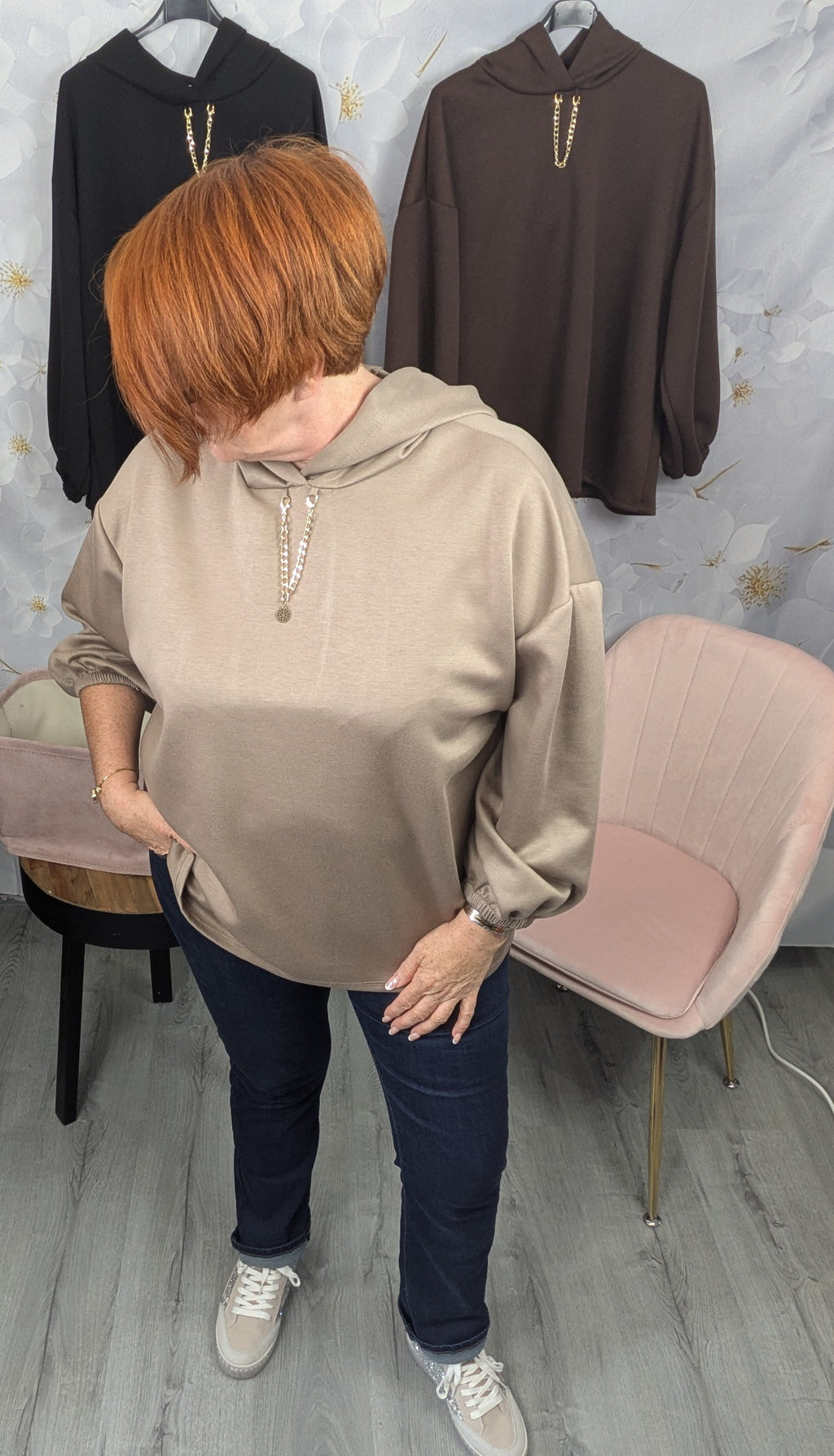 SWEAT A CAPUCHE AILES D'ANGE
