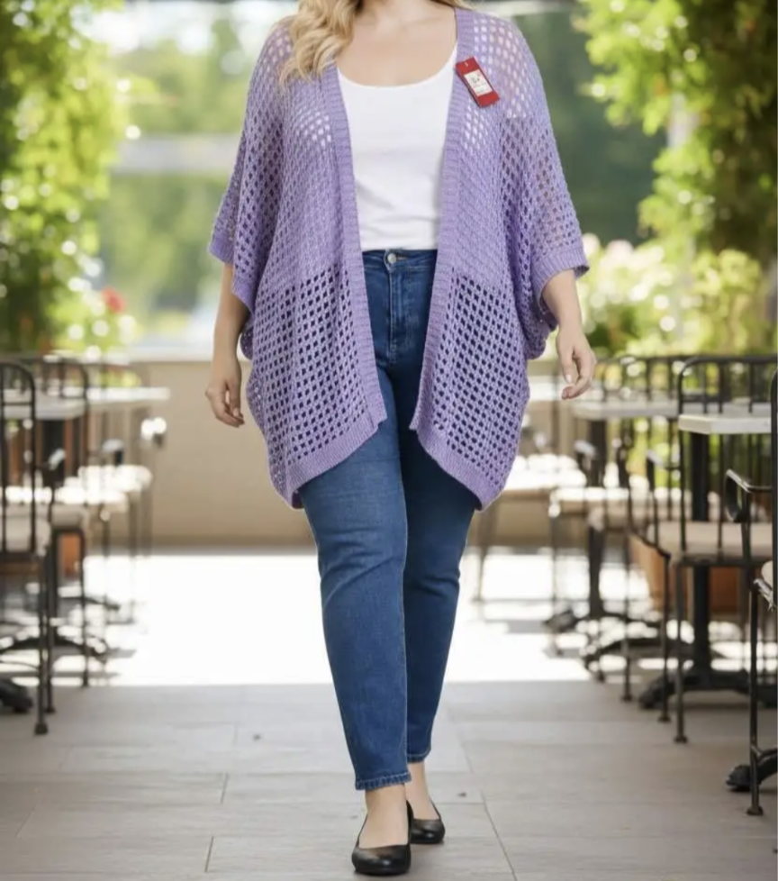 GILET AJOURE