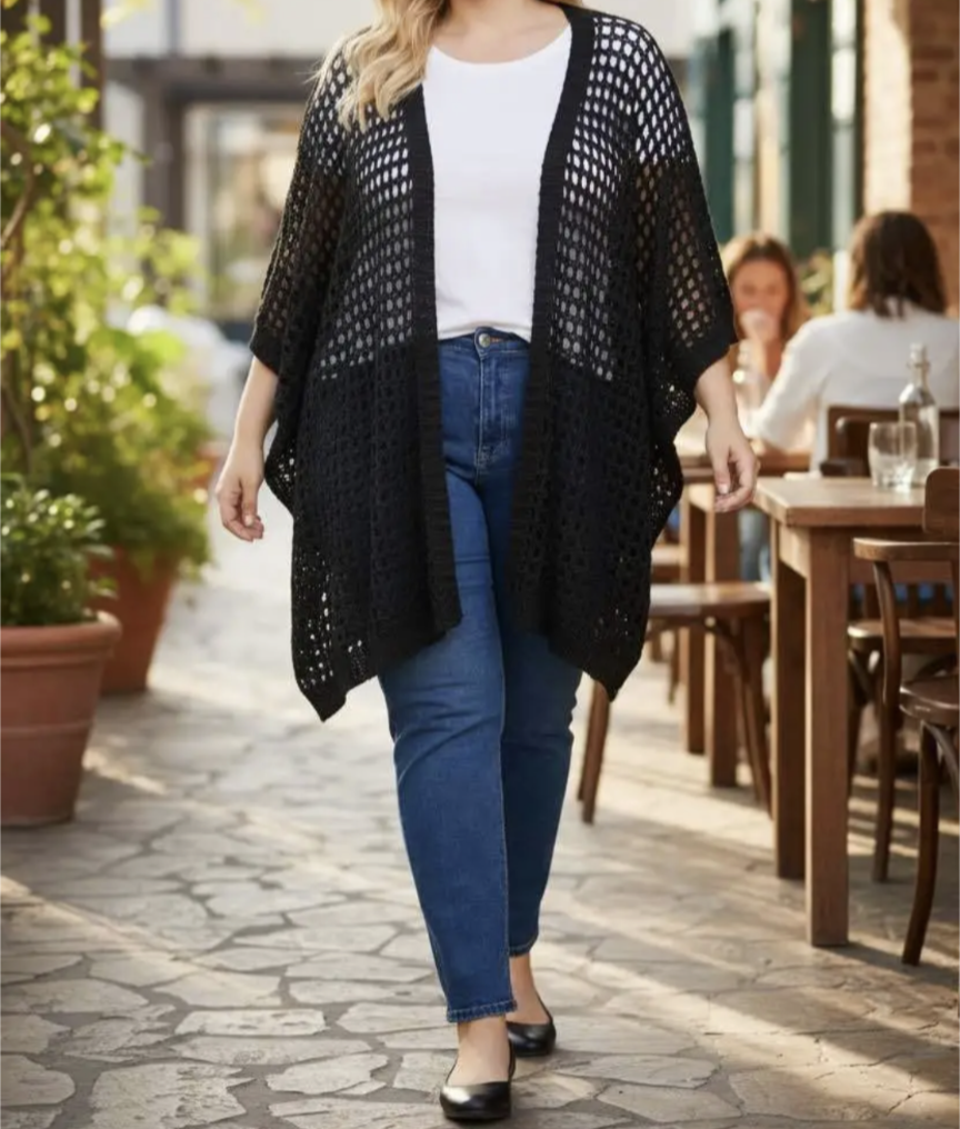 GILET AJOURE